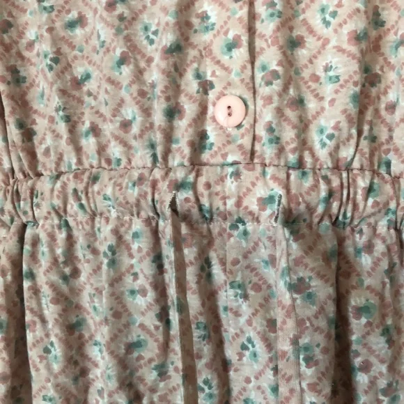 Headliners pink and teal cotton blend romper - Picture 5 of 10